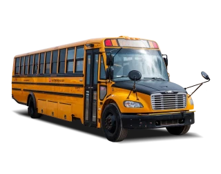 AUTOBUS SCOLAIRE AVEC COFFRES