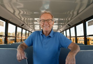 Paul conducteur autobus scolaire